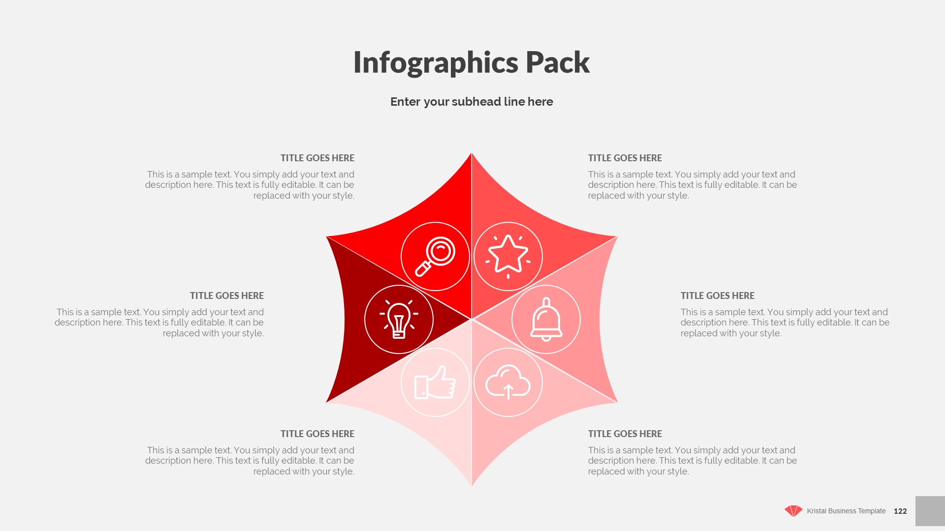 Kristal - Business PowerPoint Template, Presentation Templates ...